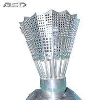 5-Axis CNC Machined Aluminum Badminton Shuttlecock Ornament