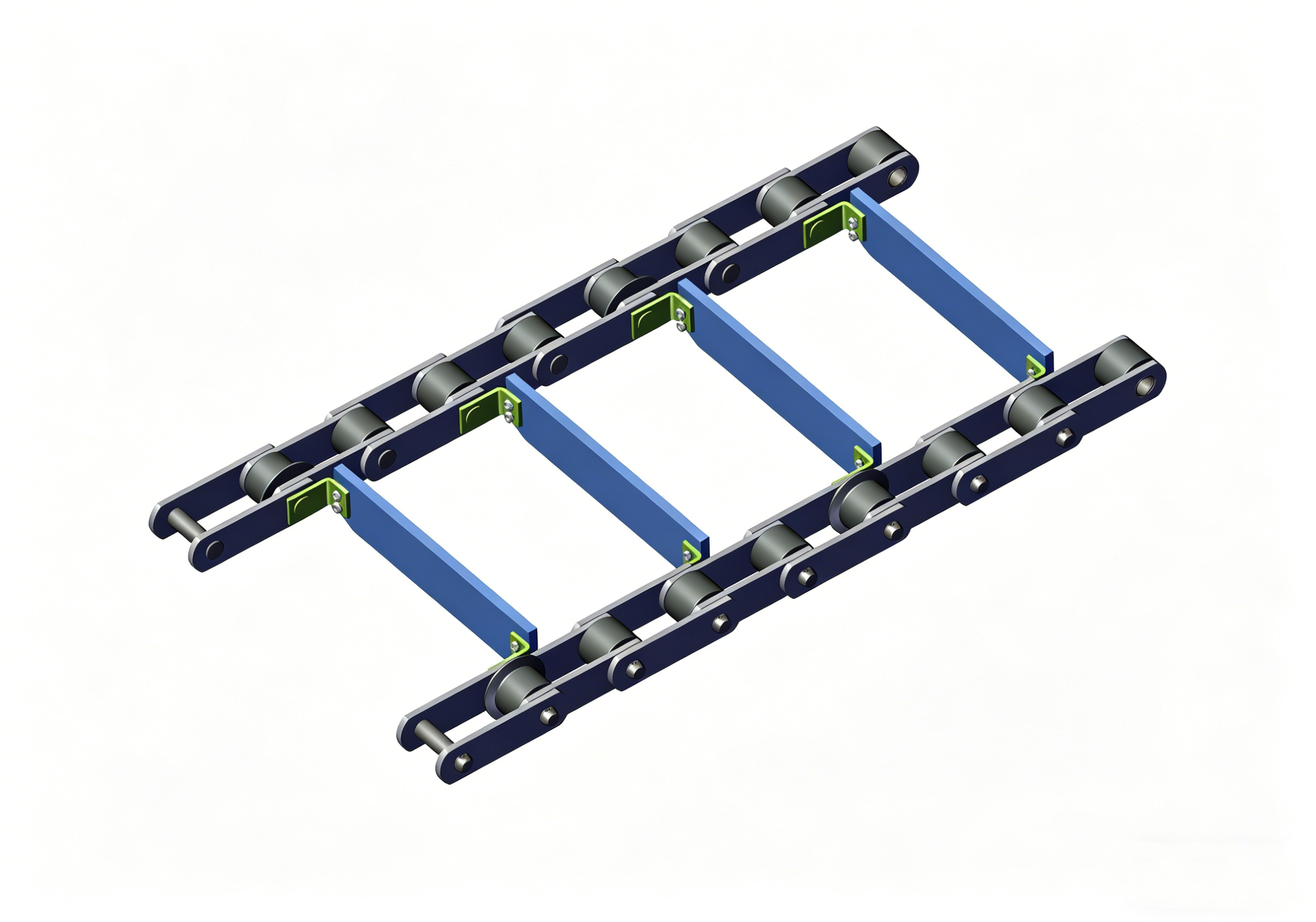 Alloy Steel Scraper Conveyor Metallurgical Chemical Power
