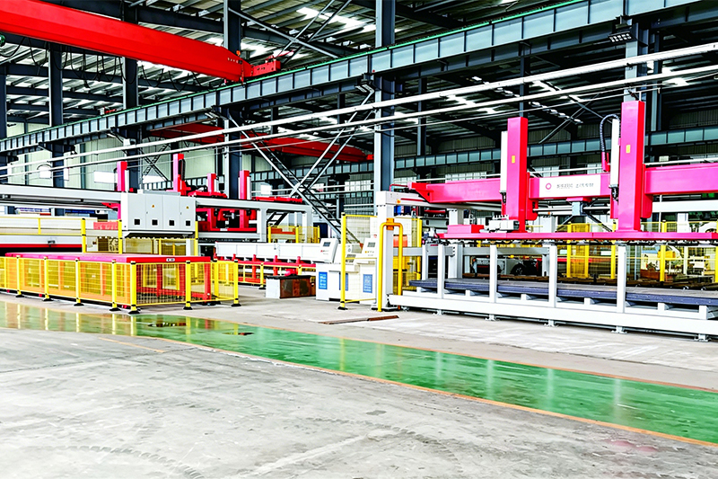 Automatic feed production line