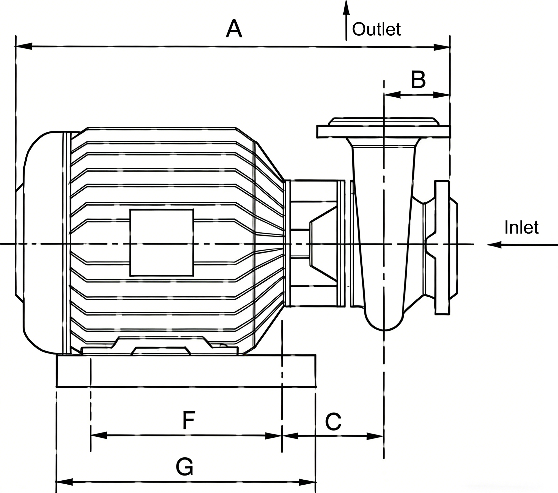 Stainless Steel Centrifugal Pump for Salt Water Transfer