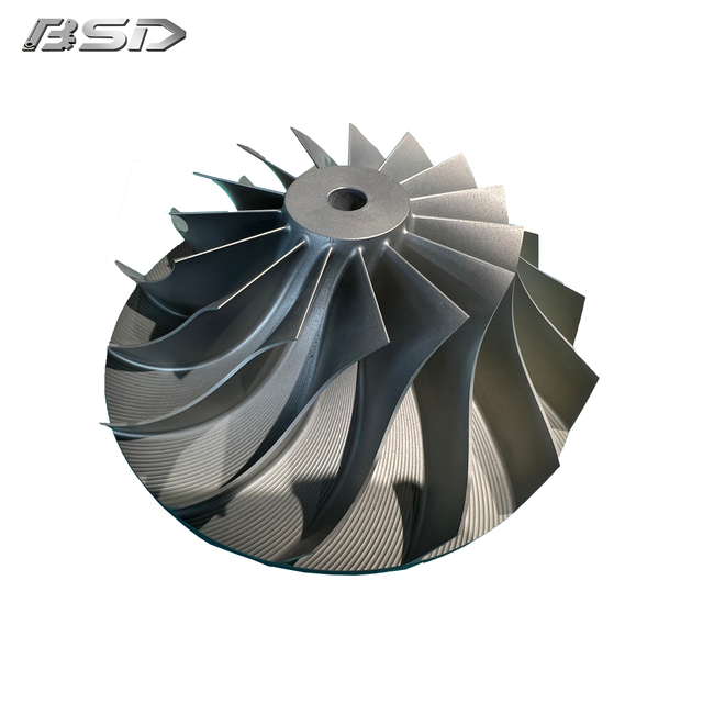 Custom 5-Axis CNC Machined Impeller