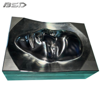 5-Axis CNC Machined Portrait Sculpture