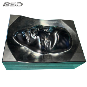 5-Axis CNC Machined Portrait Sculpture