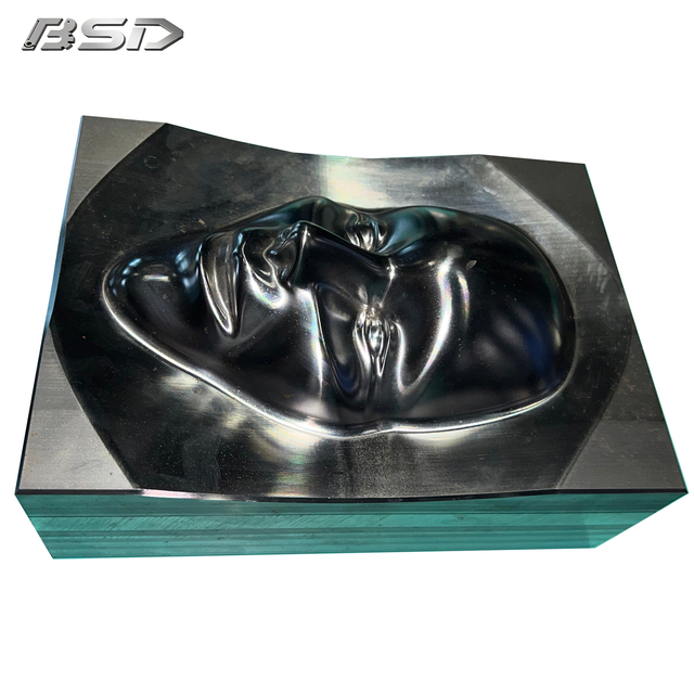 5-Axis CNC Machined Portrait Sculpture