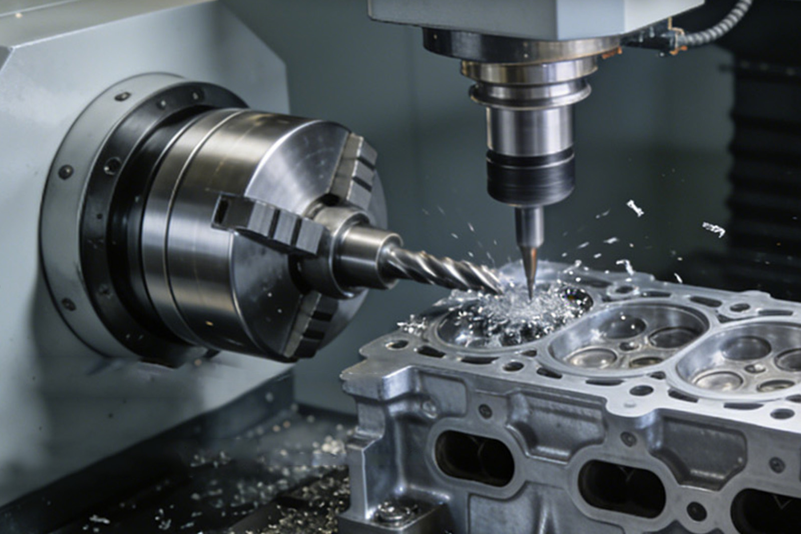 CNC machining for industrial parts